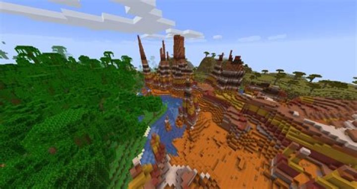 Minecraft Sand and Badlands 1.20 Java Edition World Seed