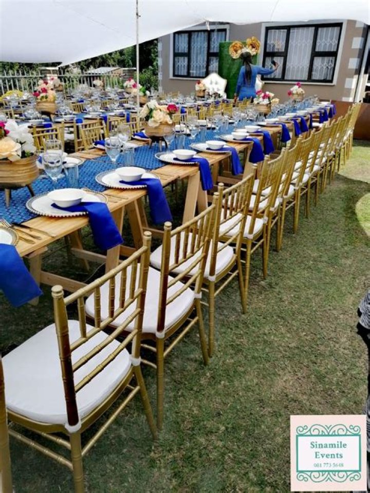 Modern Zulu traditional wedding decor