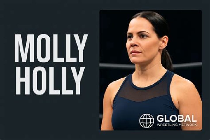 Molly Holly executing a submission hold