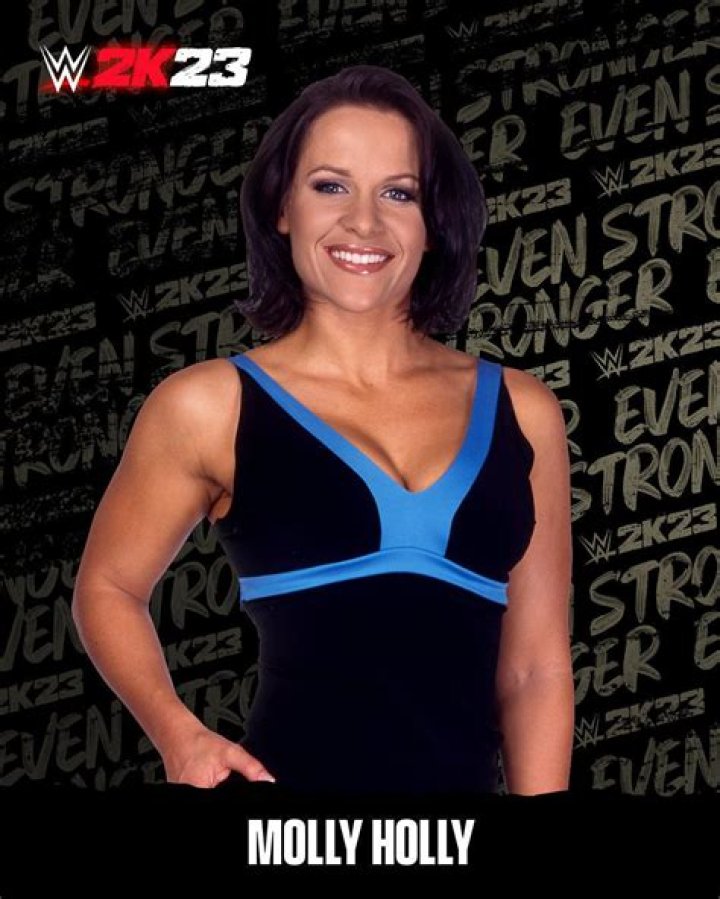 Molly Holly with the WWE Women's Championship