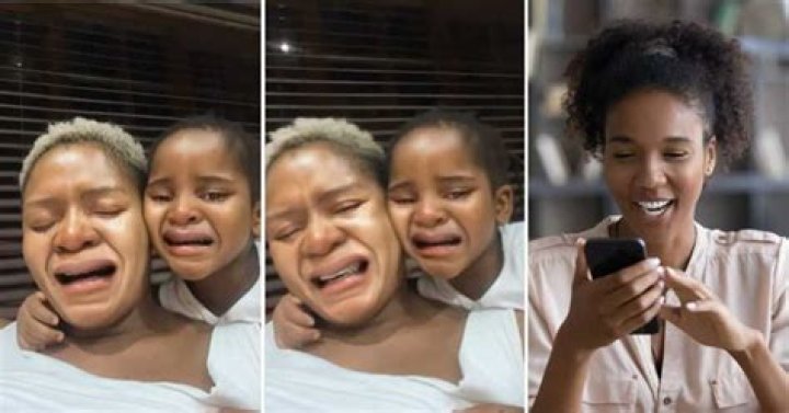 Mom, Daughter, SA, Crying Filter, Video