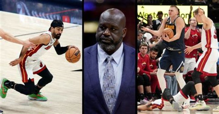 Moments After Nikola Jokic’s Nuggets Face Heartbreak, 6’2 Gabe Vincent Shuts
Down 7’1 Shaquille O’Neal for Poking Lack of Respect: “We Don’t Give a Damn”