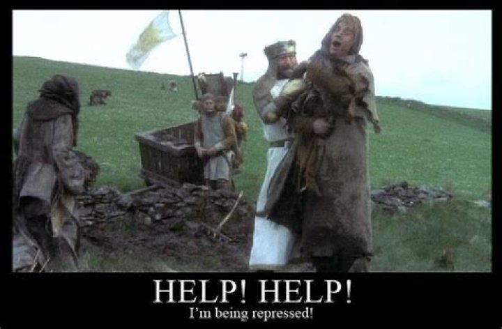 monty python help being repressed michael palin