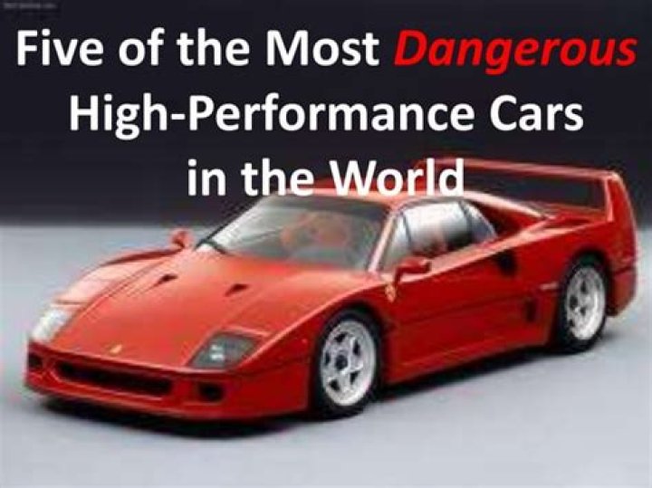Most dangerous cars in the world