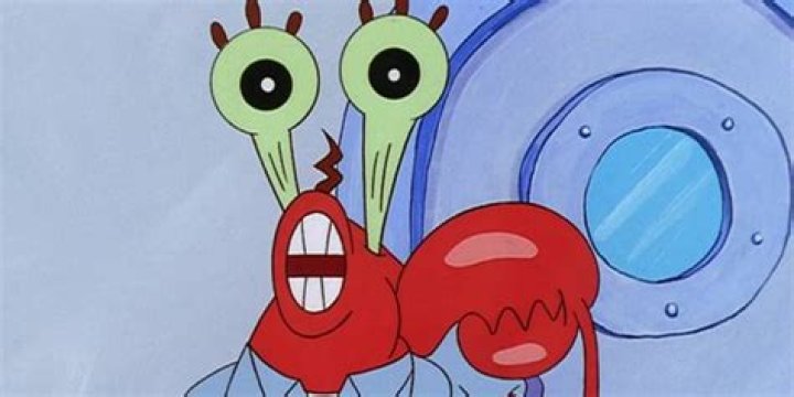 Mr. Krabs admitting to stealing the boots in Squeaky Boots of SpongeBob SquarePants