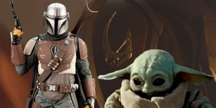 Mudhorn Signet and Baby Yoda in The Mandalorian
