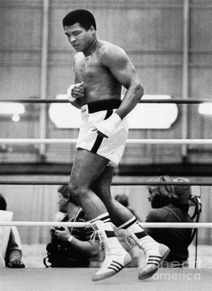 Muhammad Ali training