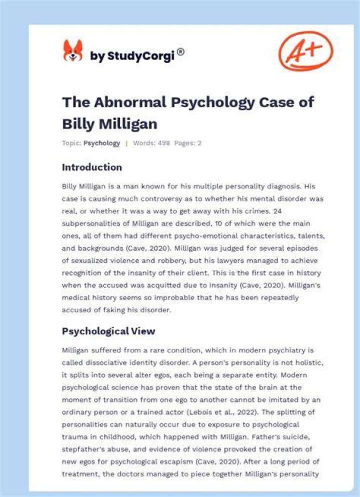 Multiplepersonality case of Billy Milligan still fascinates