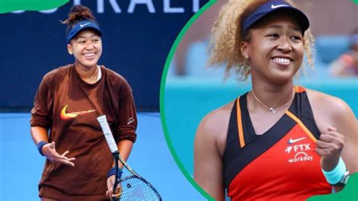 Naomi Osaka at Pat Rafter Arena in Brisbane(L), Naomi Osaka at Hard Rock Stadium in Miami Gardens, Florida (R). Naomi Osaka at Pat Rafter Arena in Brisbane(L), Naomi Osaka at Hard Rock Stadium in Miami Gardens, Florida (R).