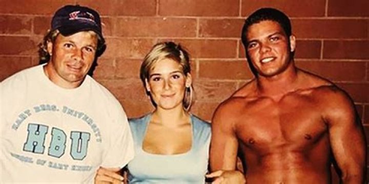 Natalya with Bruce Hart and Tyson Kidd