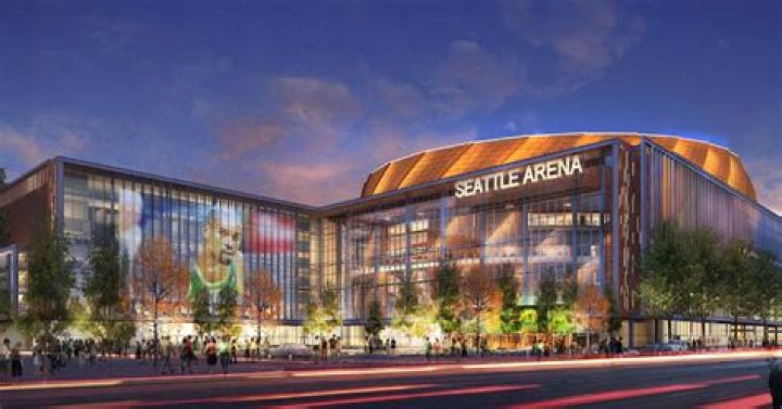 New Seattle arena renderings show off gigantic outdoor LED board GeekWire