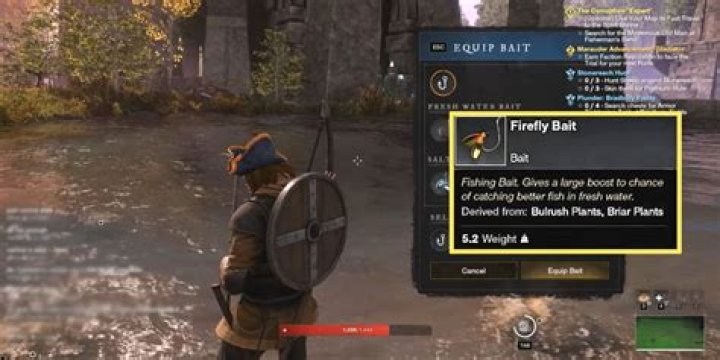 New World Firefly Bait Fishing