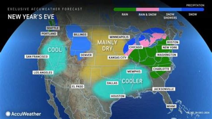 New Year’s Eve weather: Hot, humid - and dry for most today, rain likely tomorrow