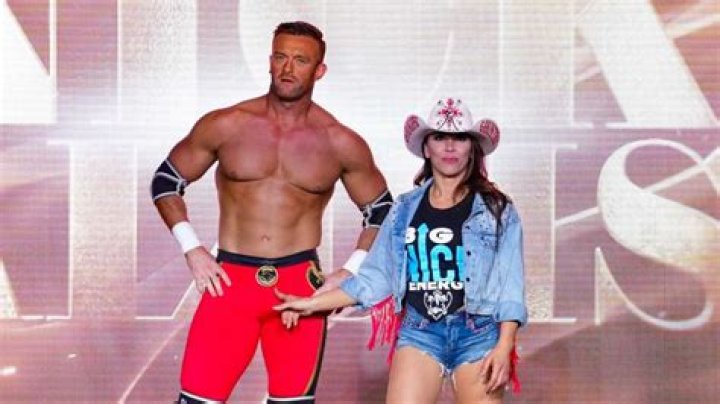 Nick Aldis and Mickie James