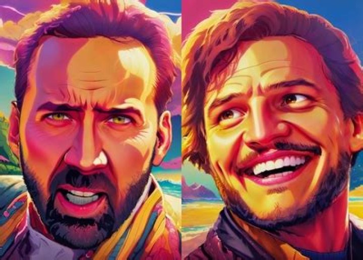 Nick Cage and Pedro Pascal in Unbearable Weight of Massive Talent