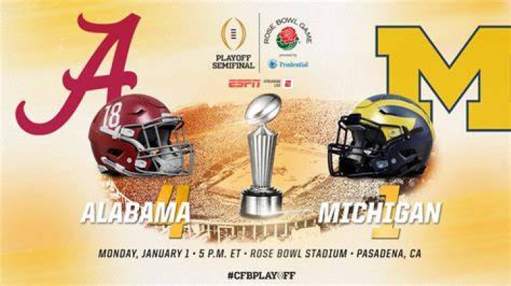 No Call on Punter’s Injury Echoes Across Michigan vs. Alabama Rose Bowl Game