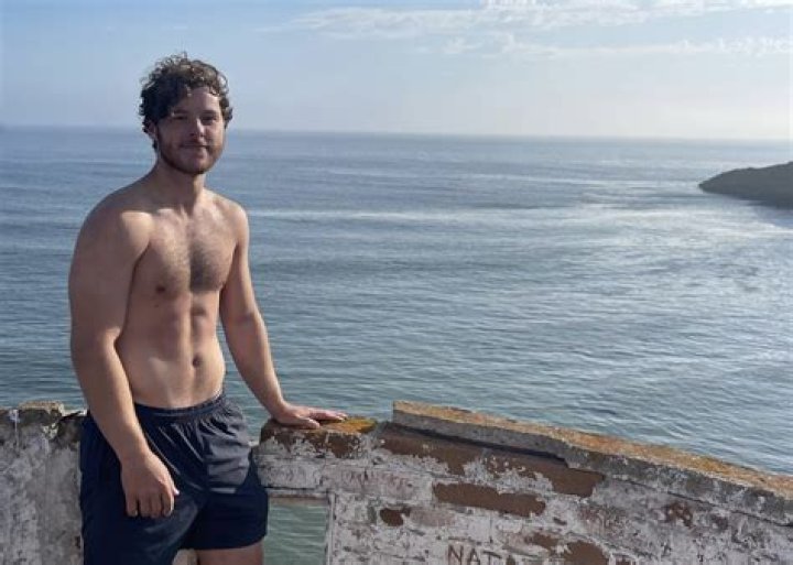 Nolan Gould Shirtless & Barefoot