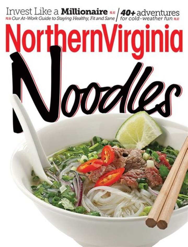 On Newstands Now Northern Virginia Magazine's Noodle Issue