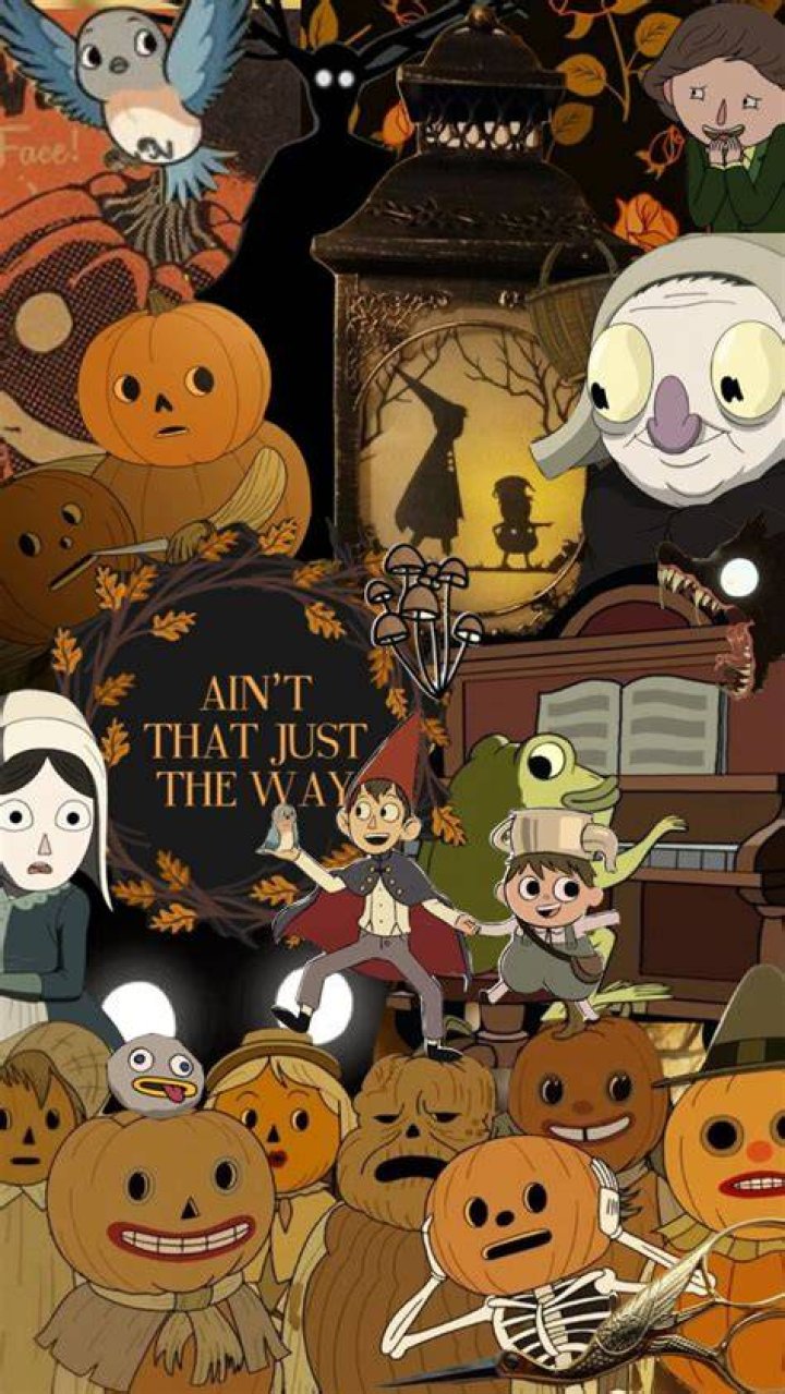over the garden wall collage with Wirt