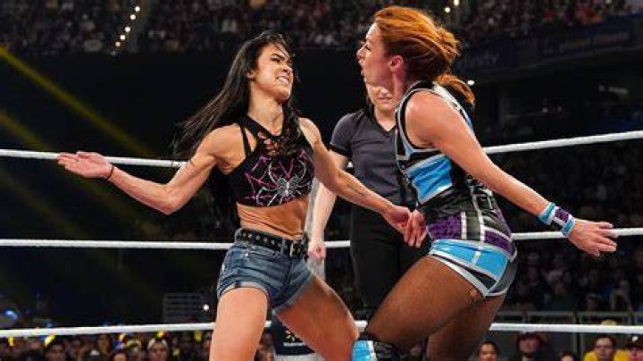 Paige, Becky Lynch, and Sweet Saraya