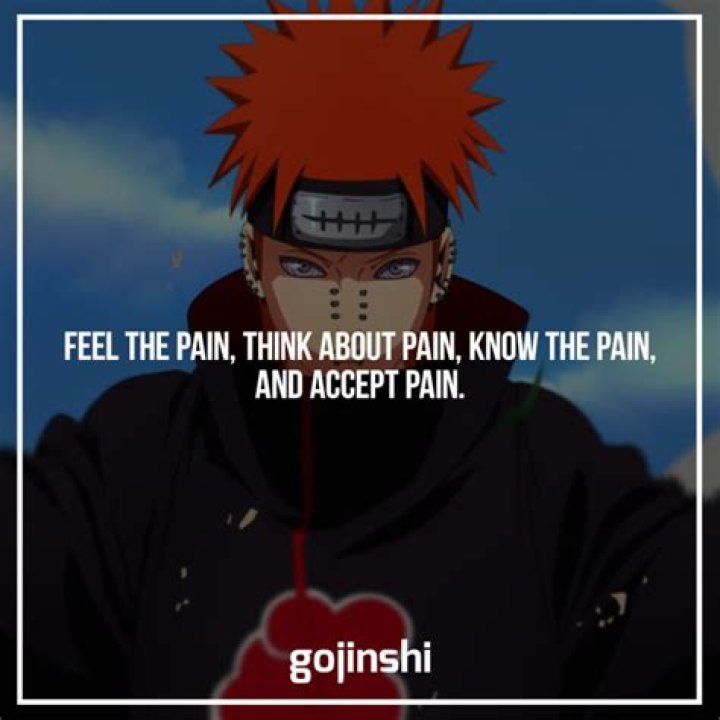 pain quotes from naruto