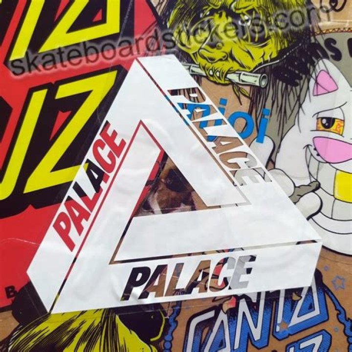 Palace Skateboards TriFerg Sticker Skateboard Stickers from Native
