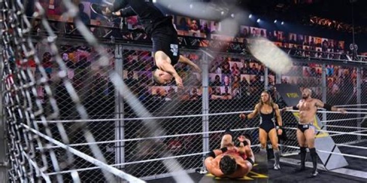 Pat McAfee moonsault WarGames