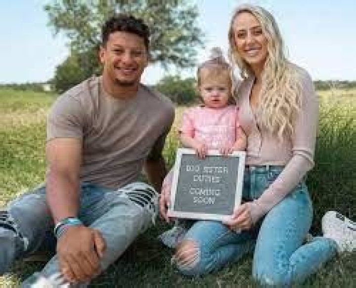 Patrick Mahomes’ 1-Year-Old Daughter Sterling Shows Off Her Dunking Skills In An
Adorable Video