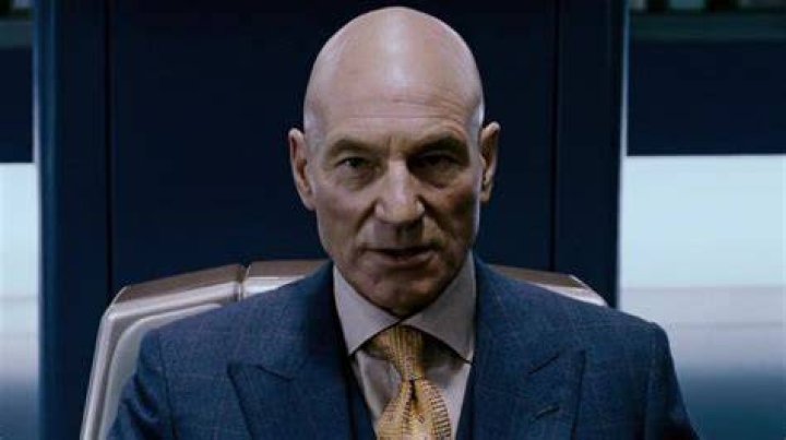 Patrick Stewart as Professor Charles Xavier, a telepath and the founder and leader of the X-Men. 