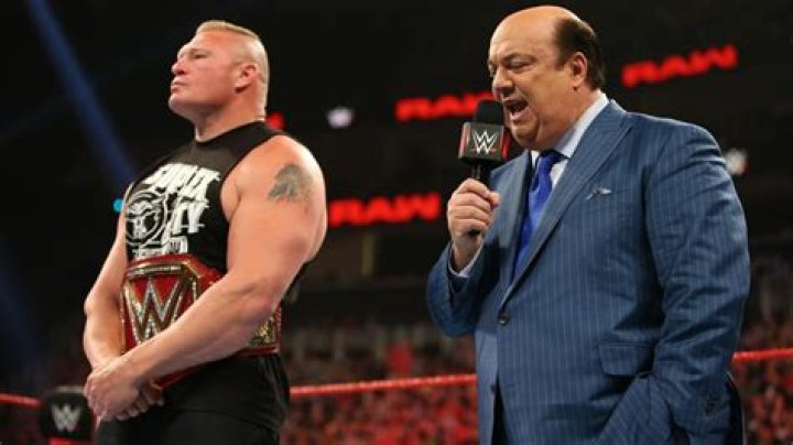 Paul Heyman and Brock Lesnar backstage WrestleMania 30
