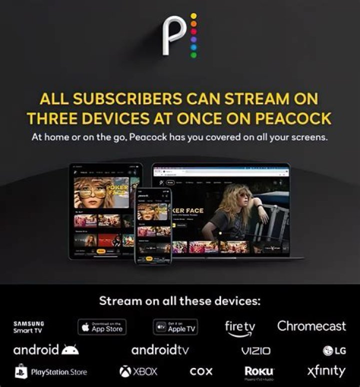 Peacock multiple devices