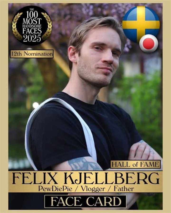 PewDiePie is TC Candler’s ‘Most Handsome Face of 2020’