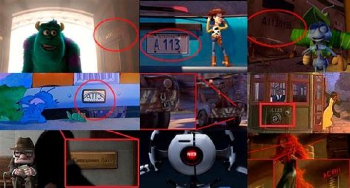 PIxar A113 Easter Egg