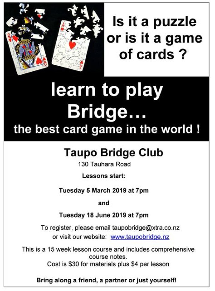 Playing bridge at the Taupo Bridge Club. Photos / Laurilee McMichael 