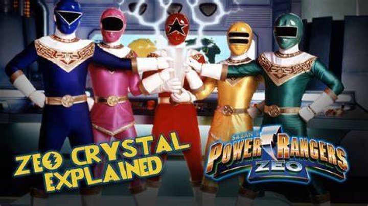 Power Rangers With Zeo Crystal Fragments