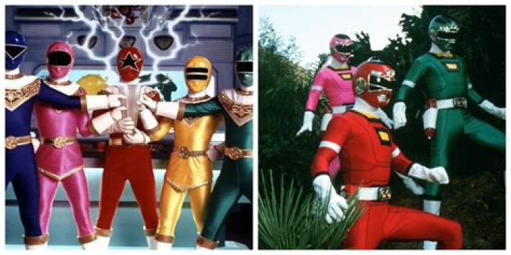 Power Rangers Zeo costumes and Power Rangers Turbo costumes