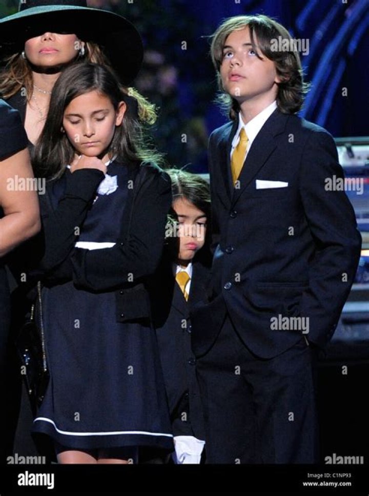 Prince Michael Jackson II, Paris and Prince attend a baseball game in 2012. Photo / Getty Images
