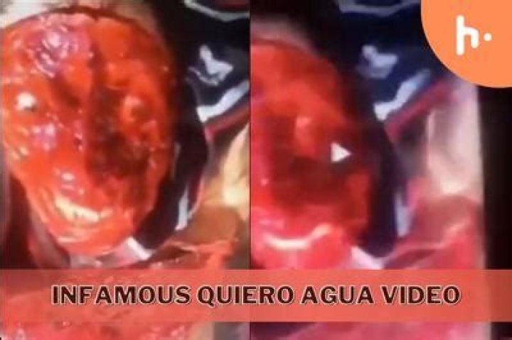 Quieres agua video original 'sem tapar' la grabaci&oacute;n viral de un