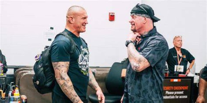 randy orton backstage