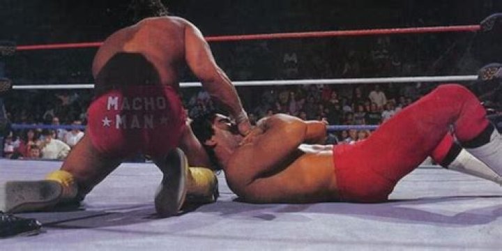 Randy Savage v Ricky Steamboat WrestleMania 3 Cropped