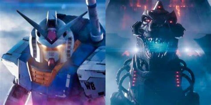 ready player one gundam vs mechagodzilla