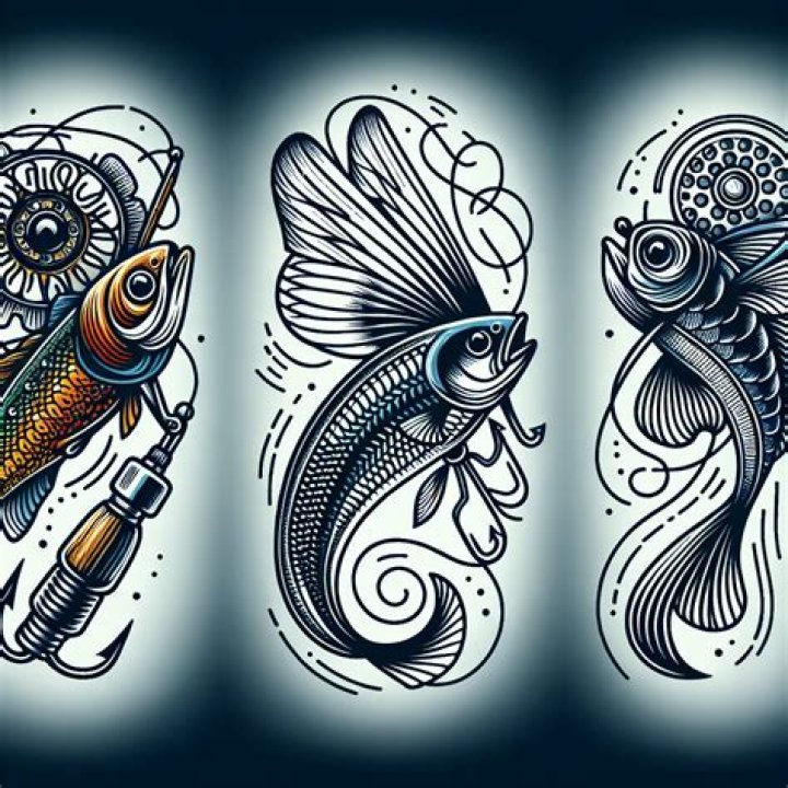 Reeling In Creativity: The Allure Of Fishing Lure Tattoos