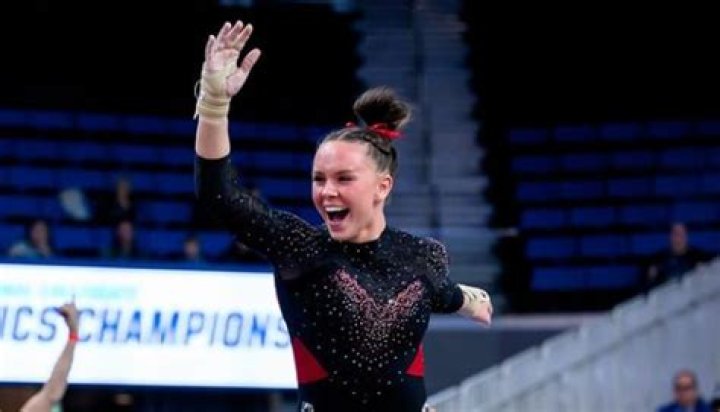 Reigning NCAA Champion Scores First 10 of Gymnastics 2024 Season- Meet Maile
O’Keefe