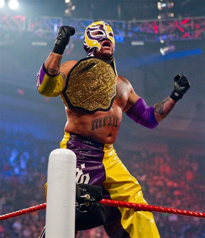 Rey Mysterio World Heavyweight Champion Cropped