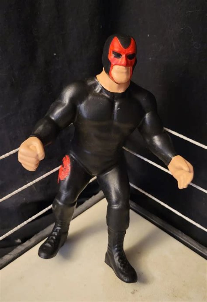 Ric Flair as Black Scorpion in WCW.