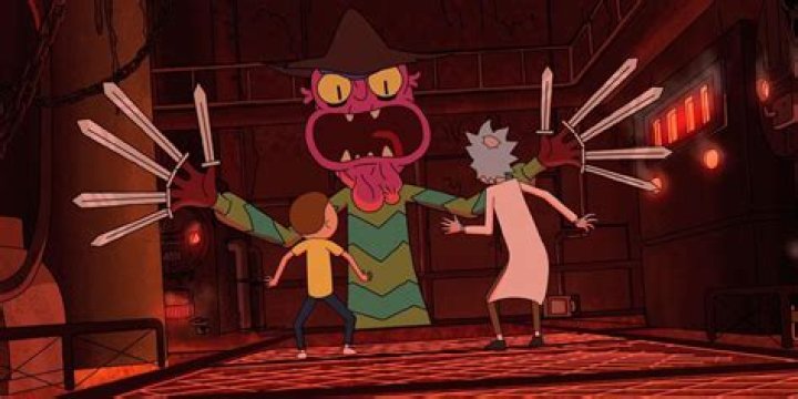 Rick and Morty Scary Terry Teacher Glenn no sword fingers
