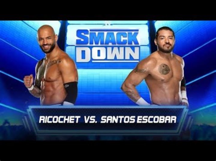 Ricochet vs Santos Escobar WWE SmackDown