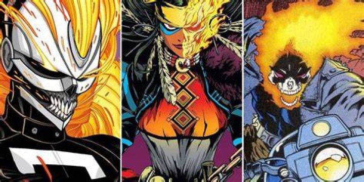 Robbie Reyes, Spirit Rider, and Naomi Kale. 