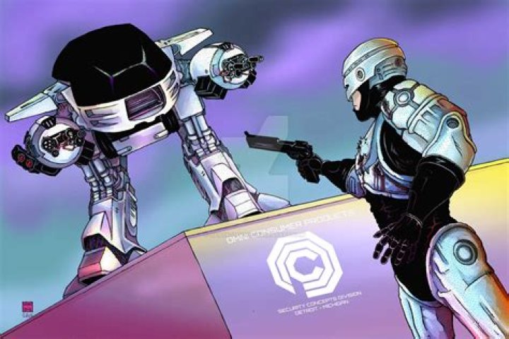 RoboCop Quotes - ED209 vs. RoboCop