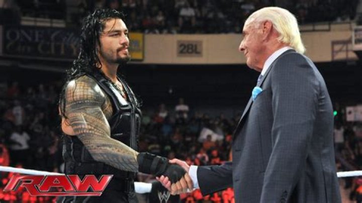 Roman Reigns and Ric Flair Raw XXX Cropped